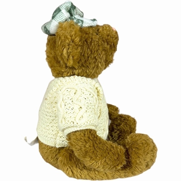 TENDER Hearts Treasures Teddy Bear Plush Stuffed Animal Jointed Sweater Plush - Picture 5 of 14
